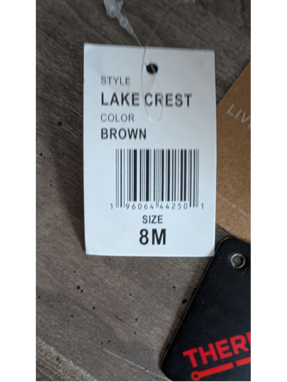 Eddie Bauer Lake Crest Winter Boots Brown Black Size 8 - Picture 7 of 8